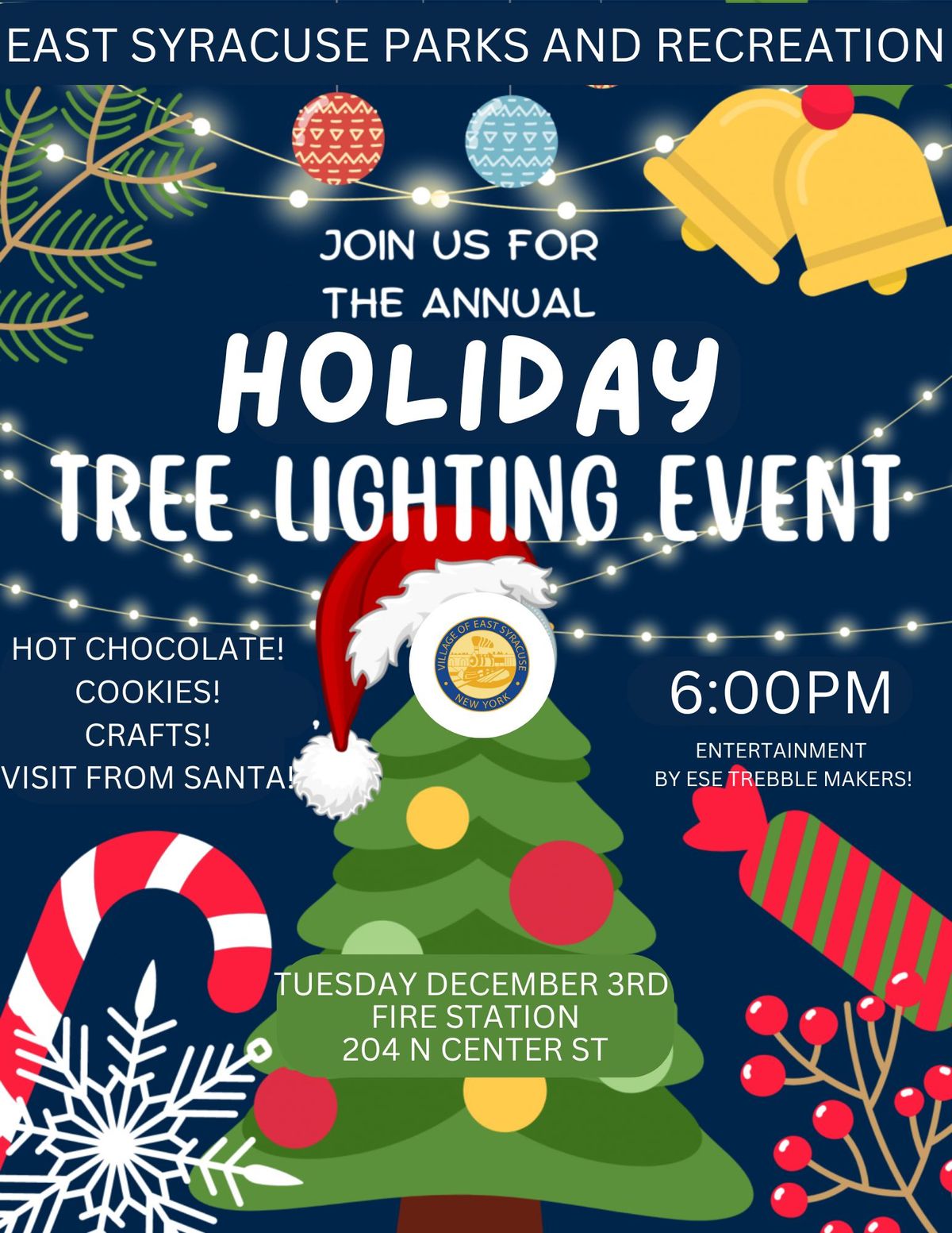 Village of East Syracuse Tree Lighting Ceremony