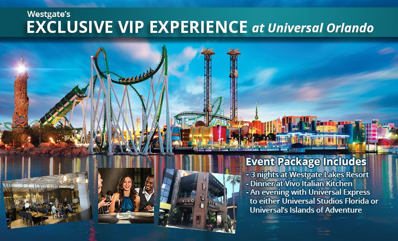 SOLD OUT Universal Orlando Exclusive VIP Experience Weekend Getaway Deal