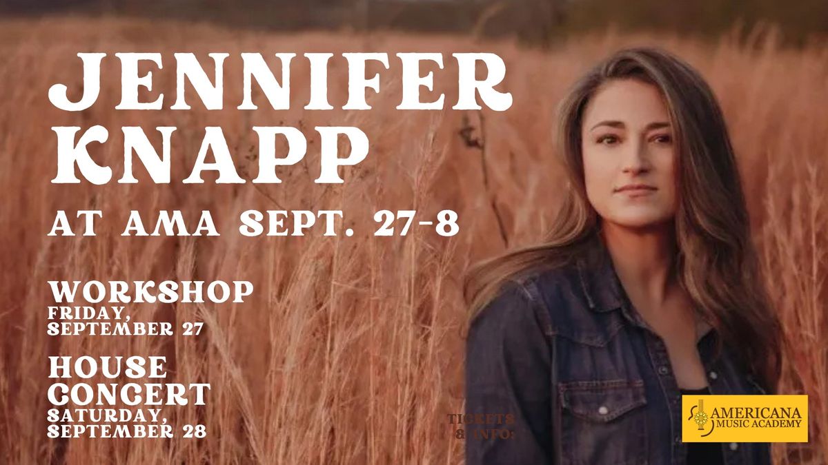 AMA House Concert: Jennifer Knapp