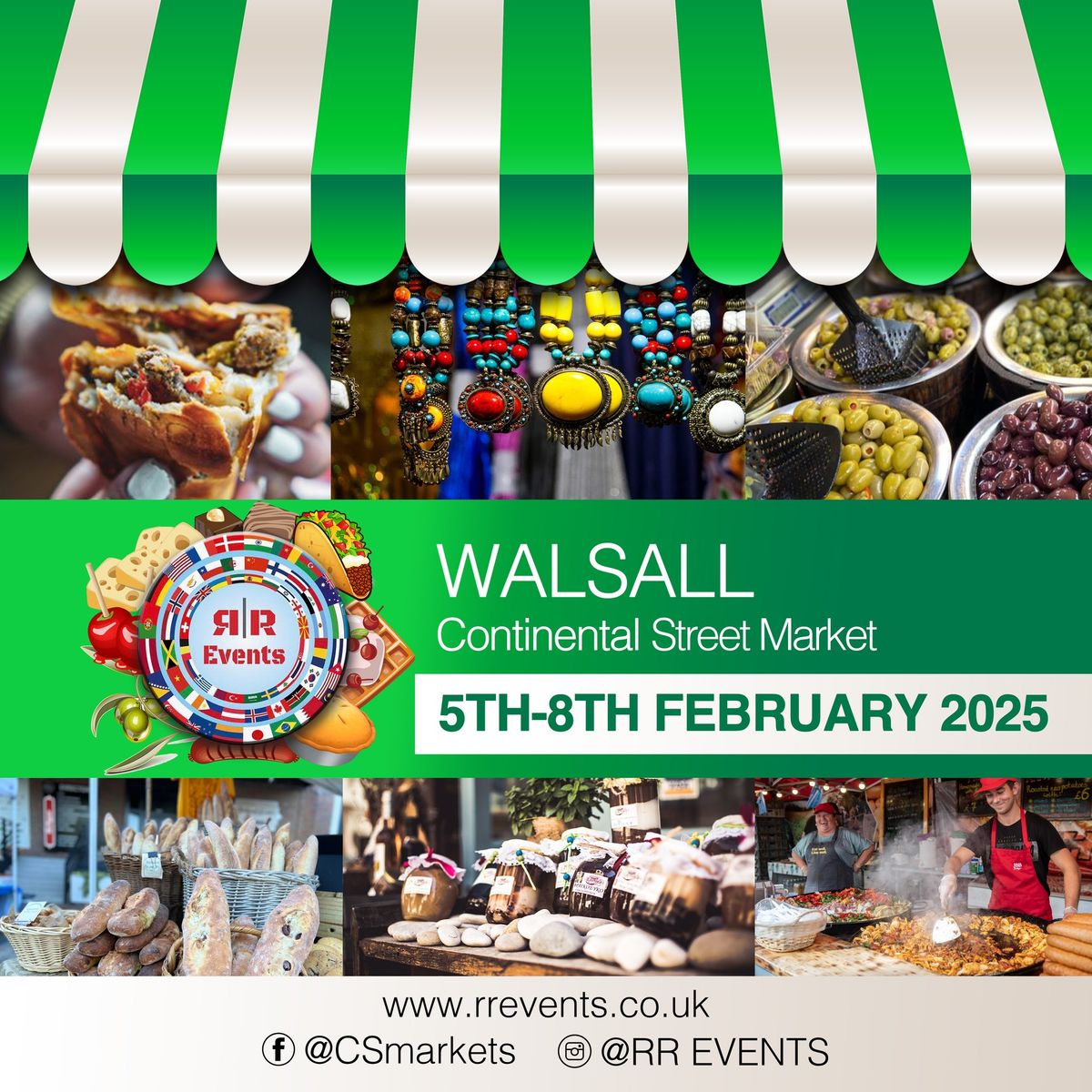 Walsall Continental Street Market 