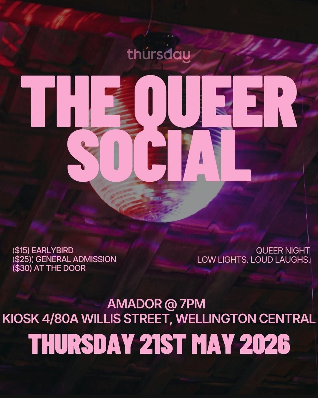 Thursday | THE QUEER SOCIAL