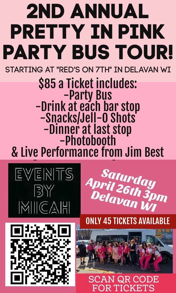 2nd Annual 'Pretty in Pink' Tasting Tour