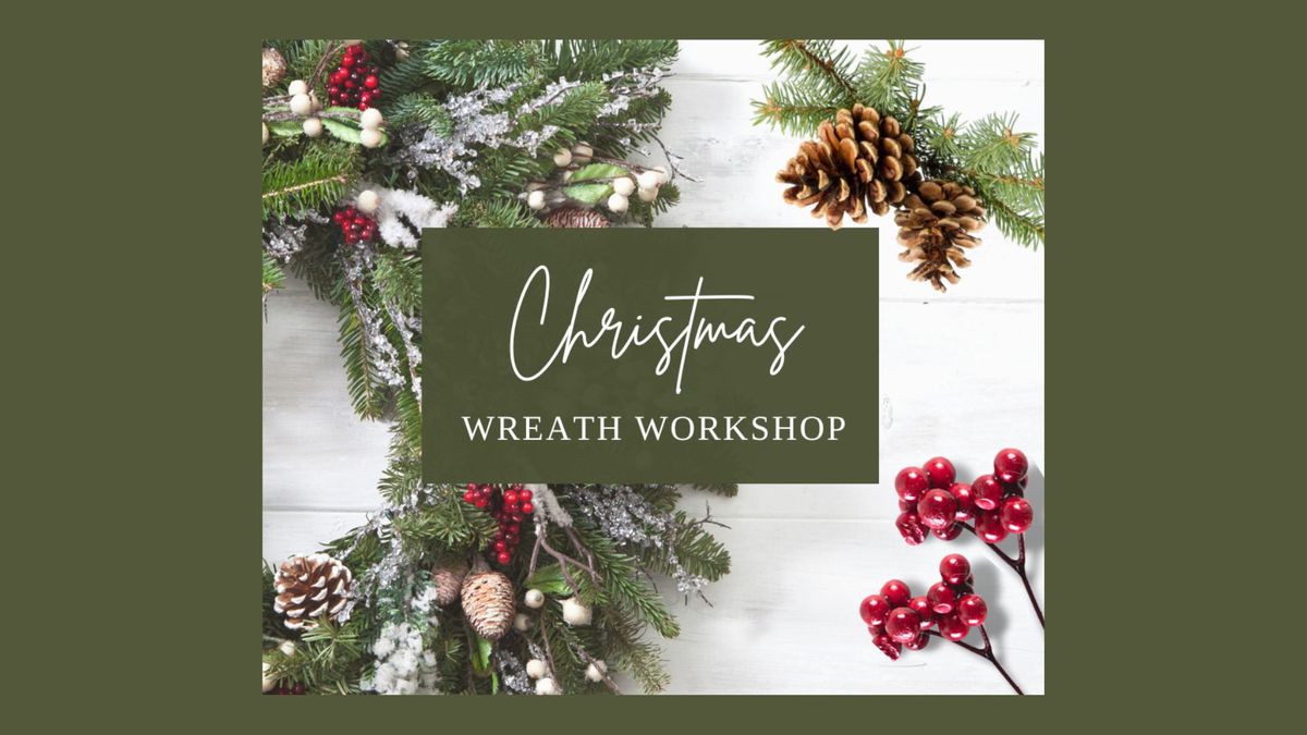 Evening Christmas Wreath Workshop