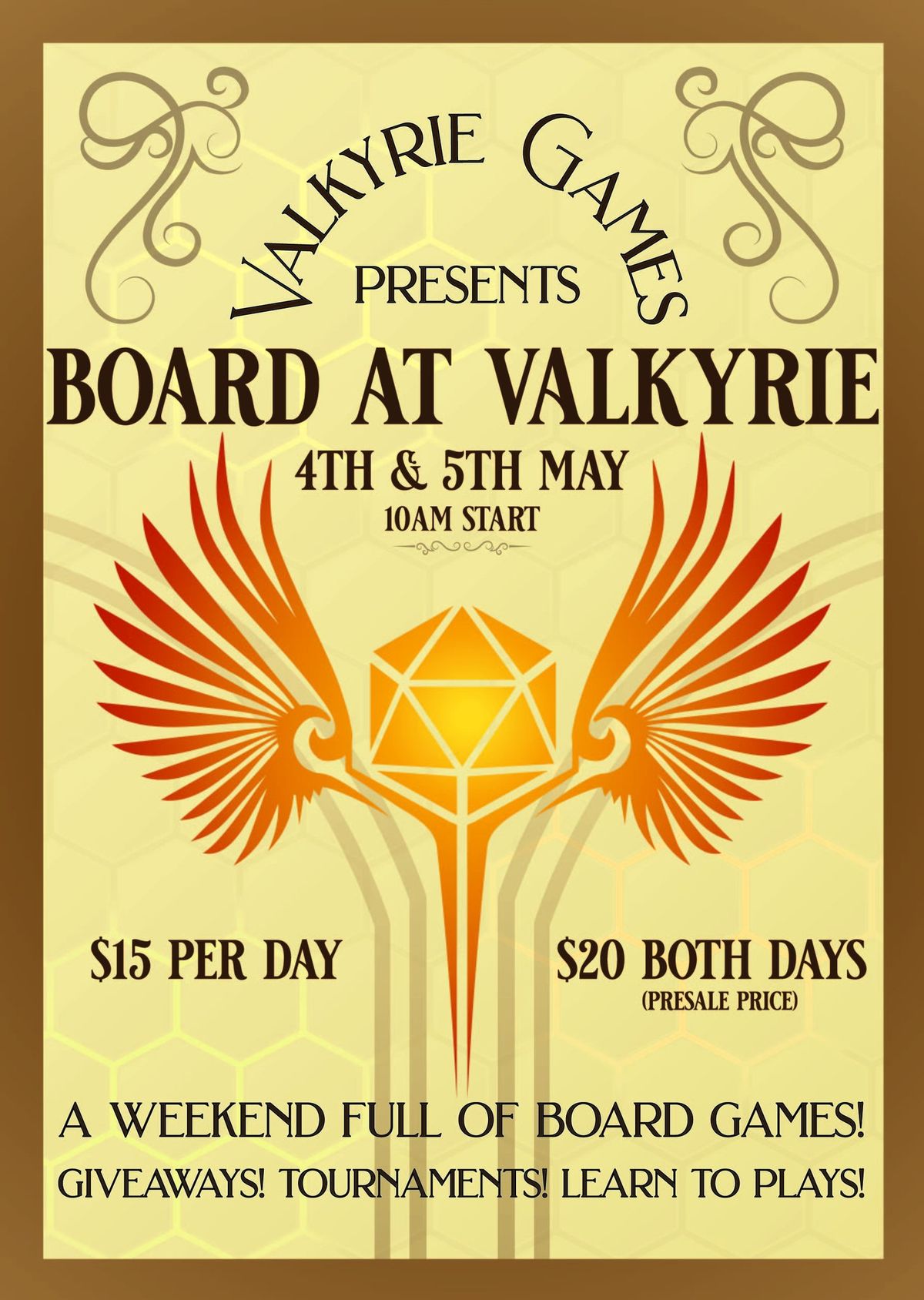 Board At Valkyrie - A Board Game Event