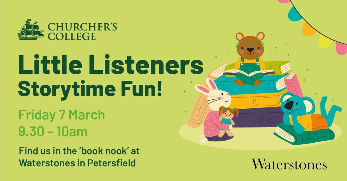 Free Event: Little Listeners Storytime Fun!