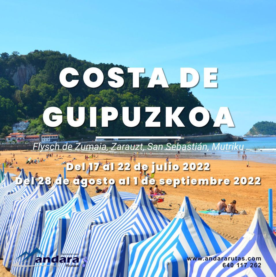 Costa de Guipuzkoa - senderismo en grupo