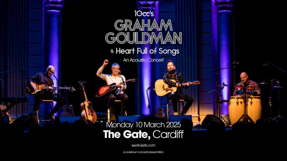 Graham Gouldman at The Gate, Cardiff