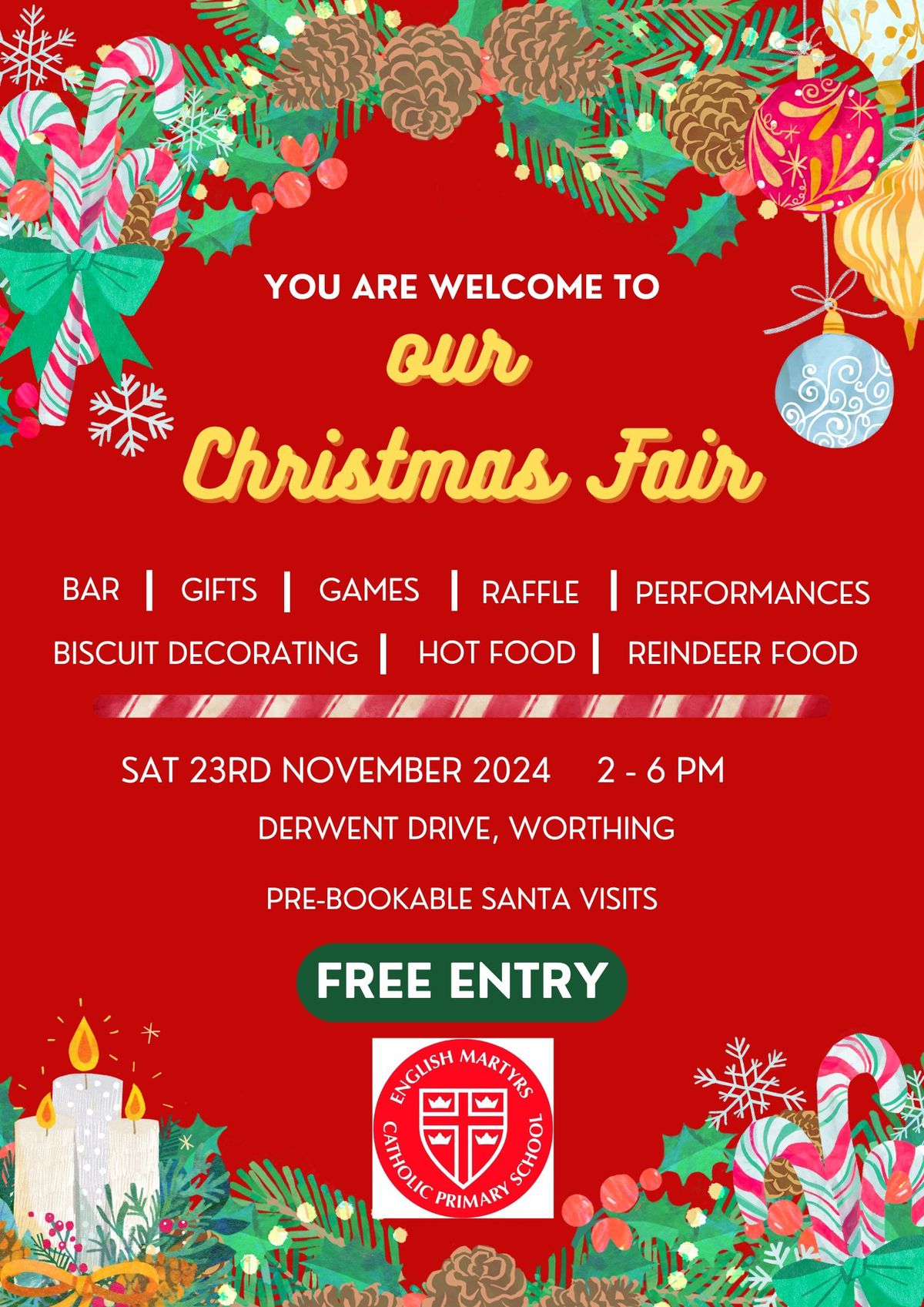 Christmas Fair at English Martyrs Primary