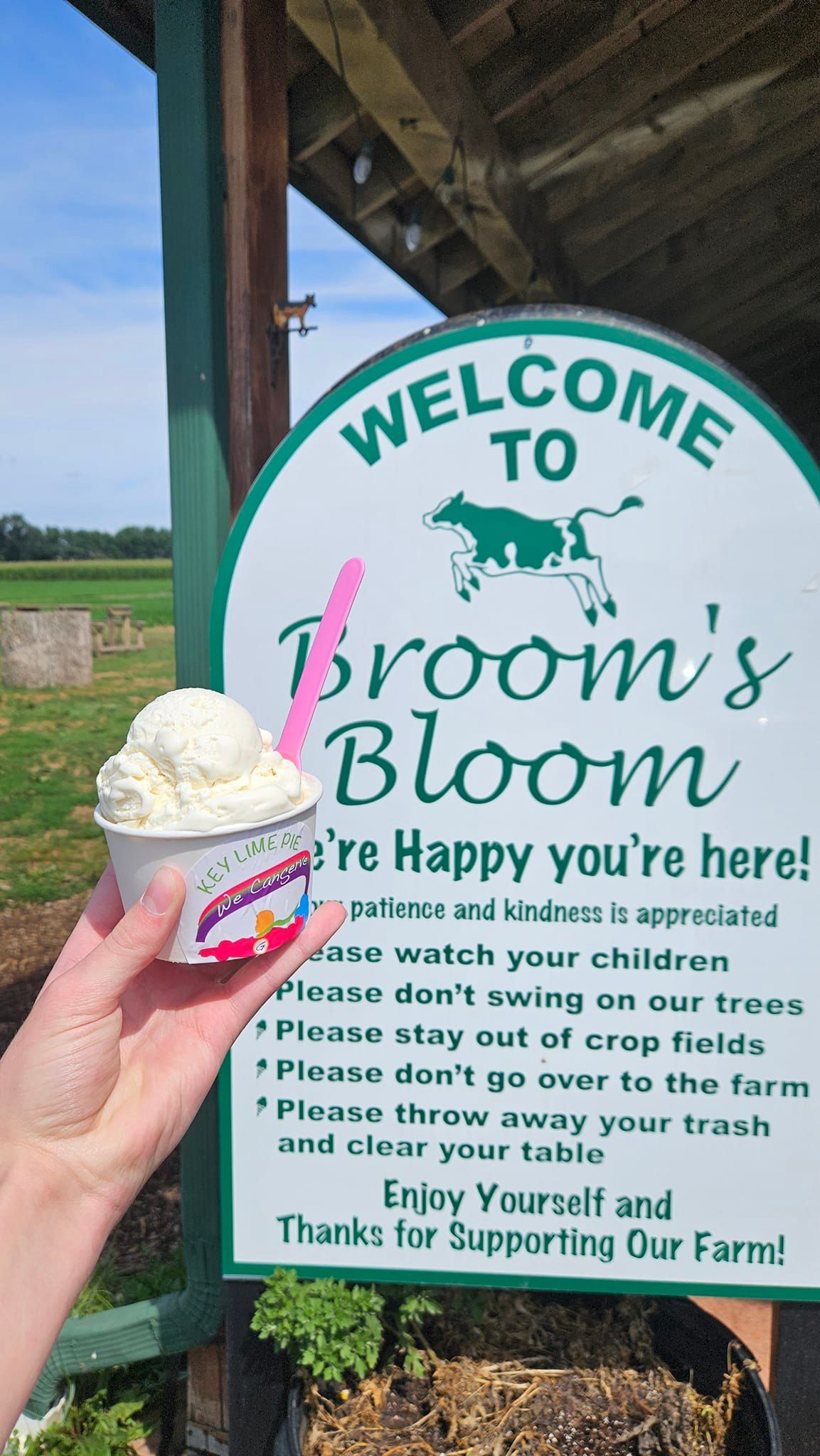 We Cancerve Ice Cream @ Broom's Bloom Dairy 