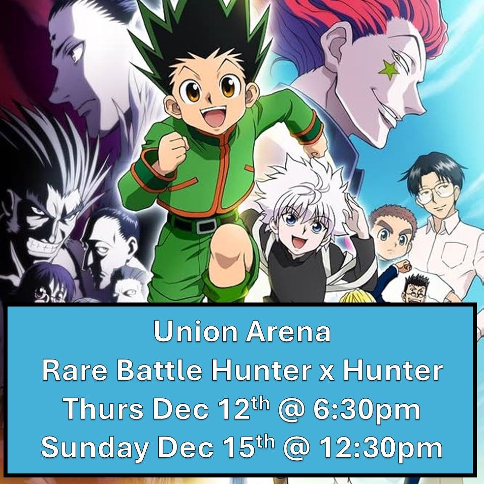 Union Arena Hunter x Hunter Rare Battle Tournament