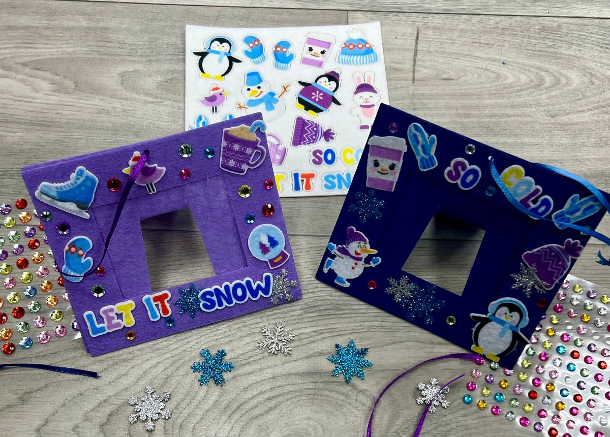 Kids' Class: Winter Memory Frame