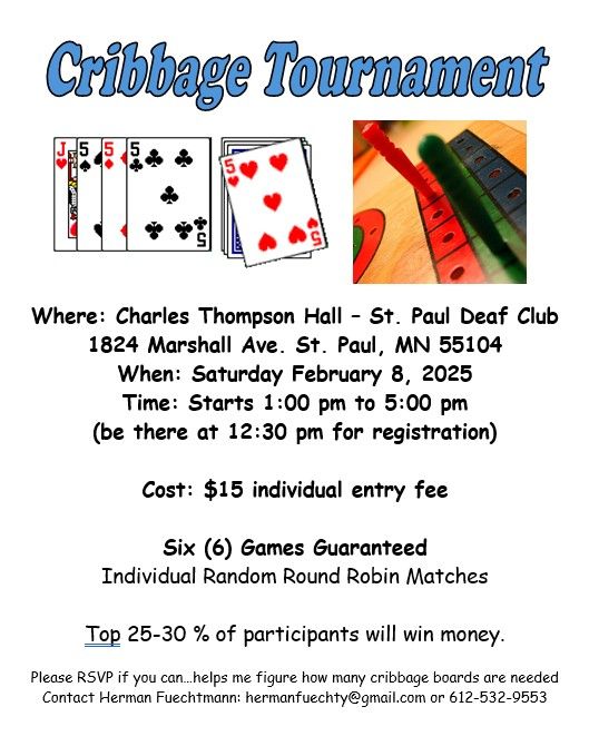 Cribbage Tournament