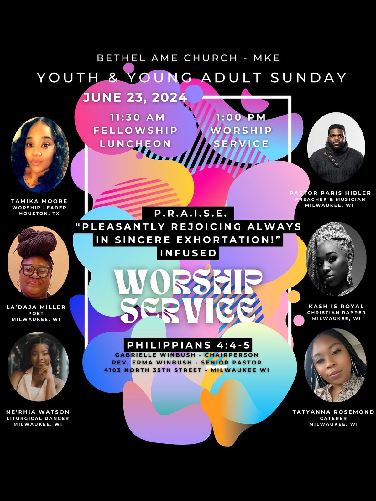 Youth & Young Adult Sunday