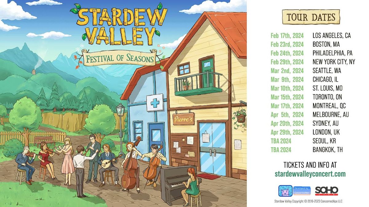 Stardew Valley: Festival of Seasons - London