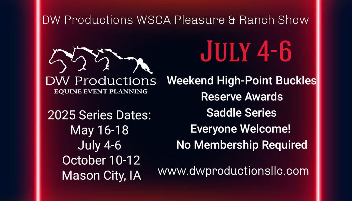 DW Productions July 4-6 Pleasure & Ranch Show