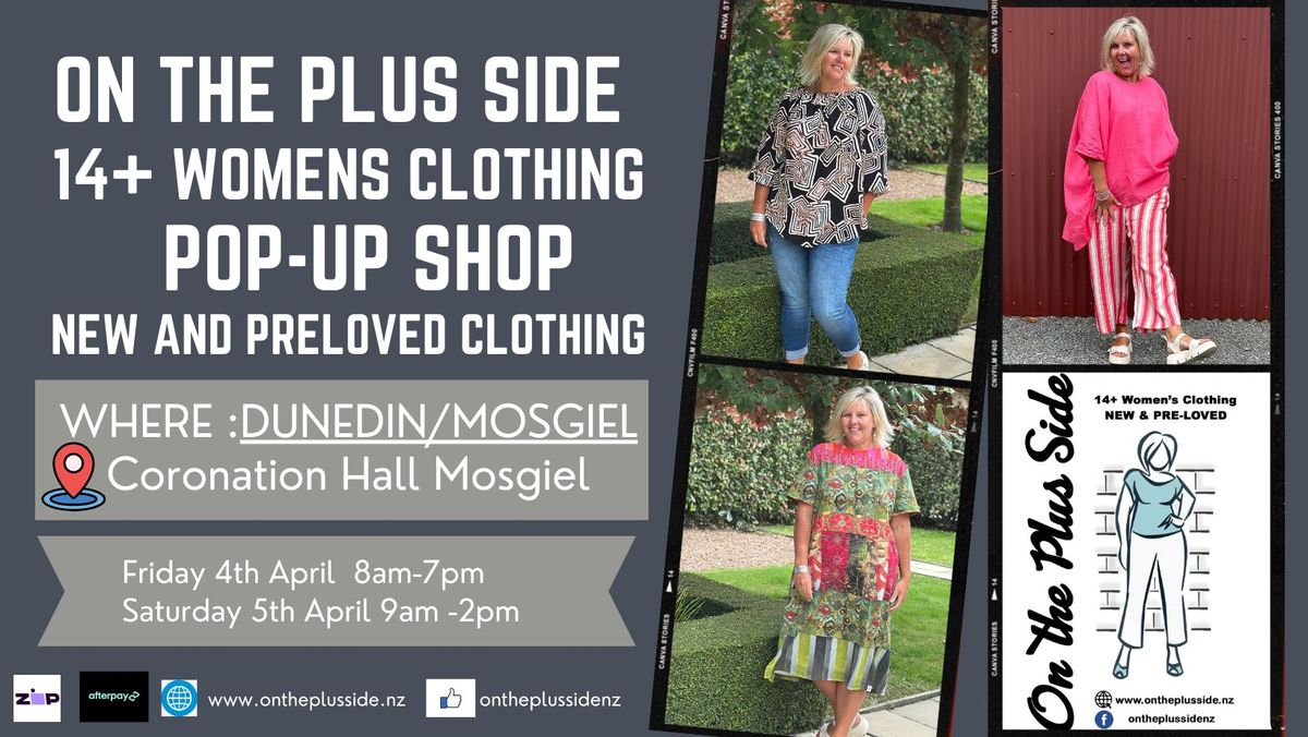 Dunedin\/Mosgiel POP UP SHOP