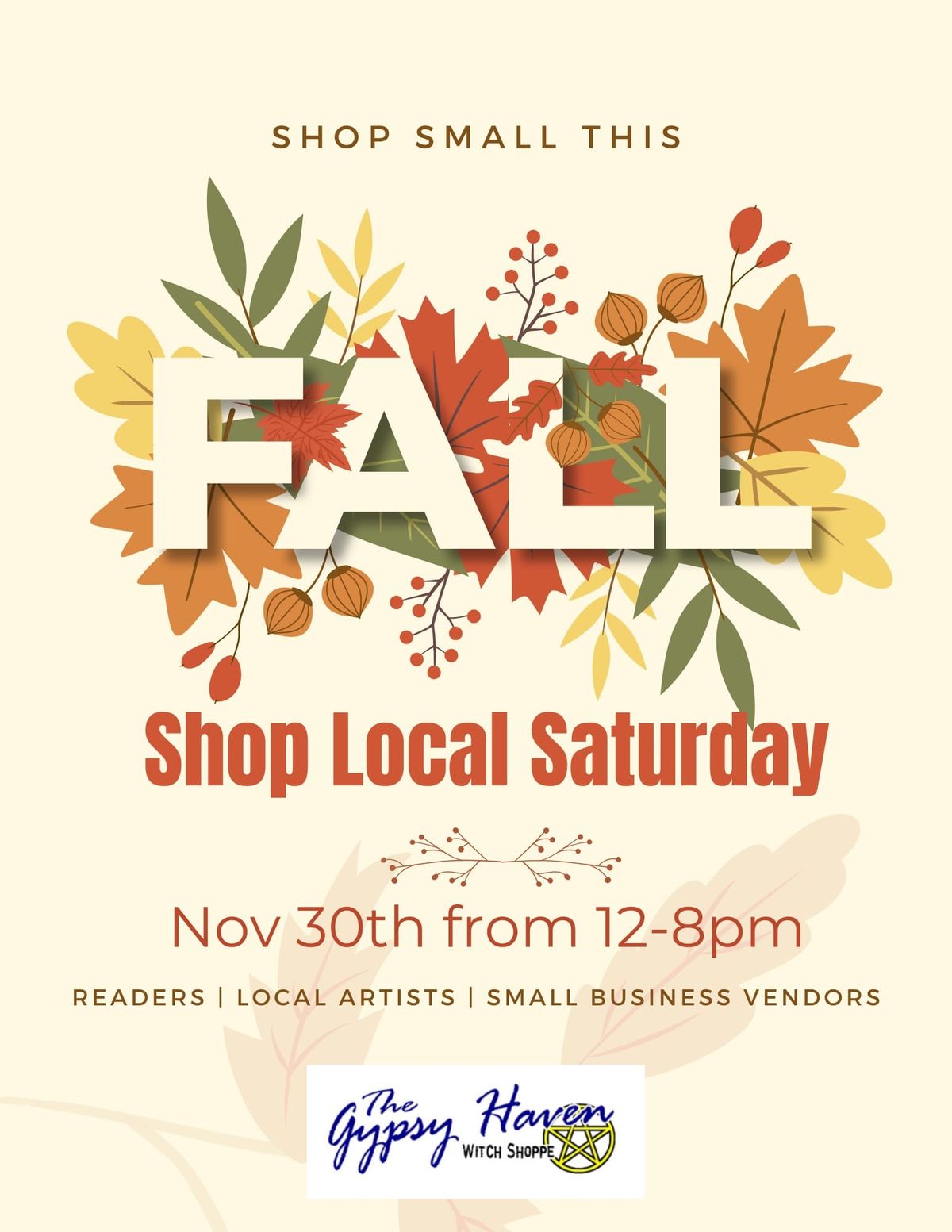 Shop Local Saturday 