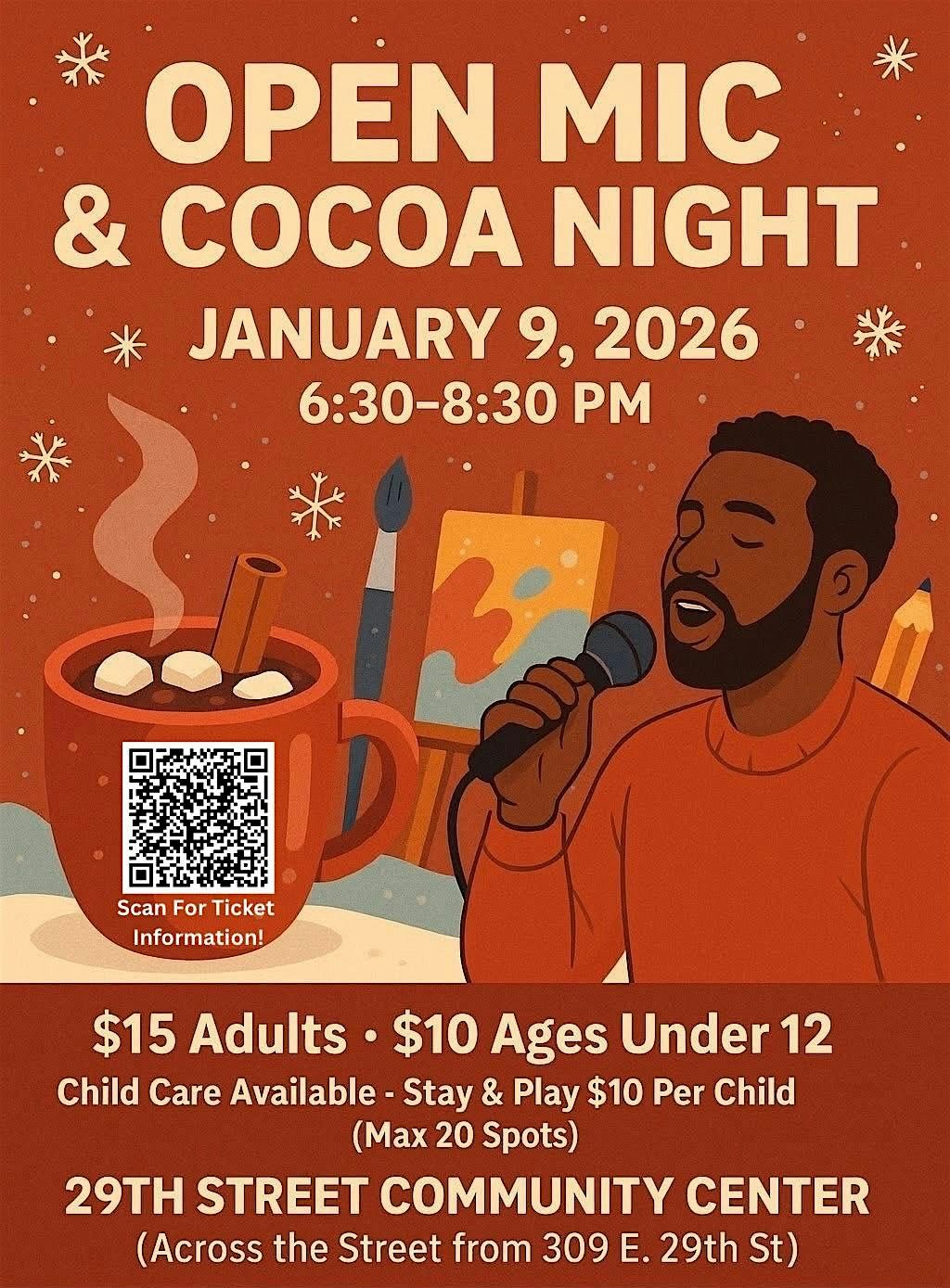 Open Mic & Cocoa Night