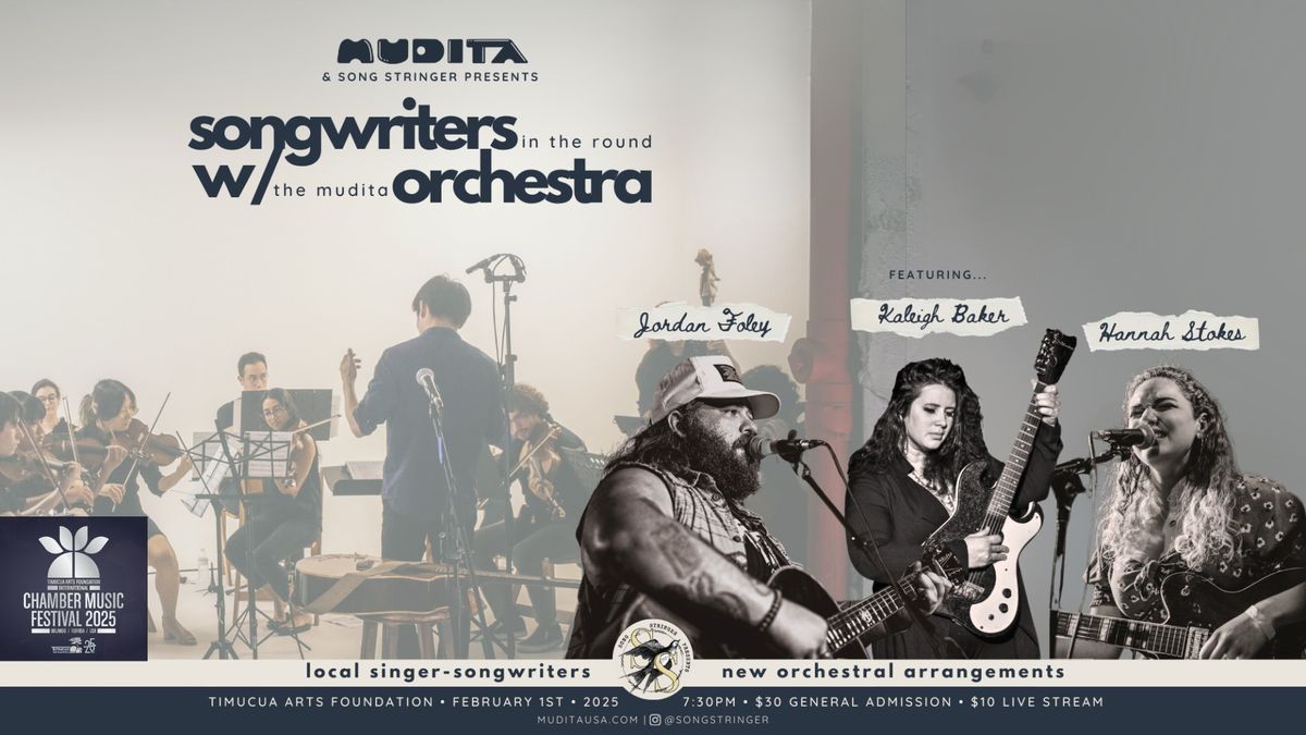 ICMF: Mudita and Song Stringer: Songwriters with Orchestra