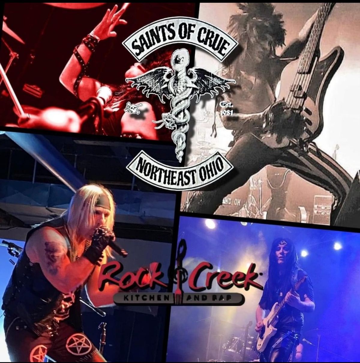 Saints Of Crue \/Motley Crue Tribute Band