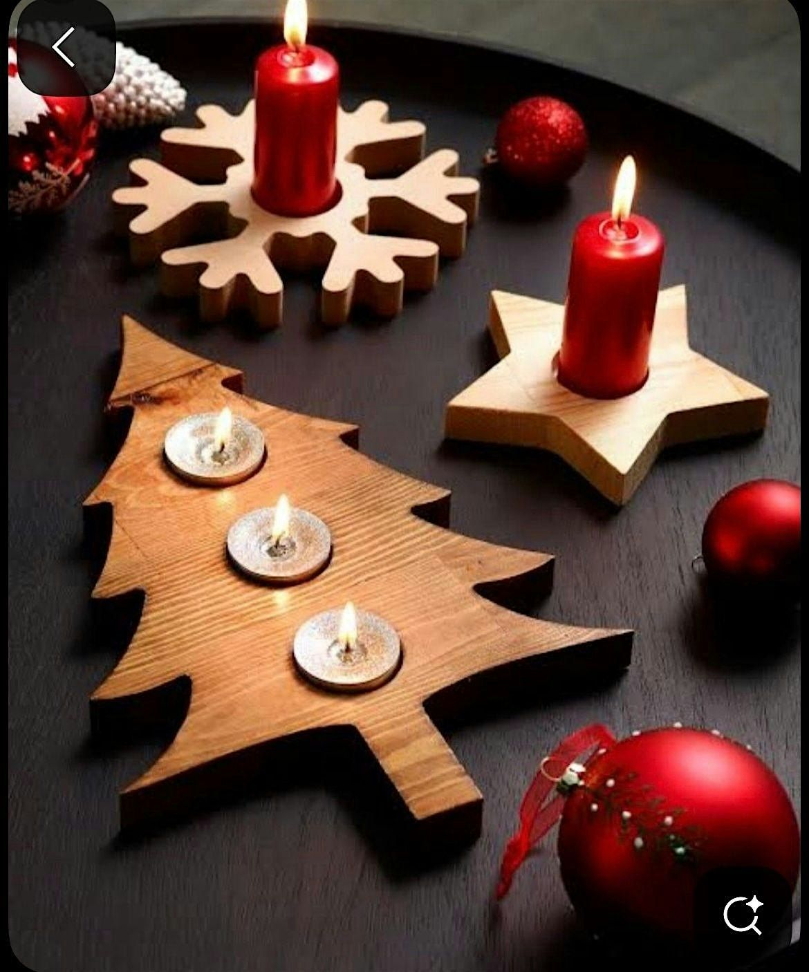 Make your own Wooden Tea Light Holder or Indoor Decoration