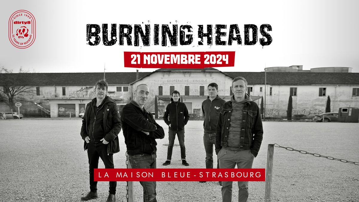 21.11.2024 I BURNING HEADS + Samedi : Bagarre \u2022 Strasbourg - La Maison Bleue