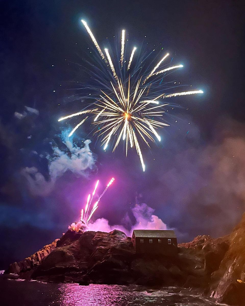 Polperro Fireworks Display 