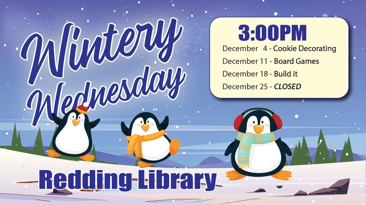 Wintery Wednesday's at the Library