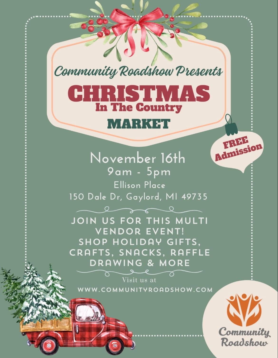 Christmas In The Country Market