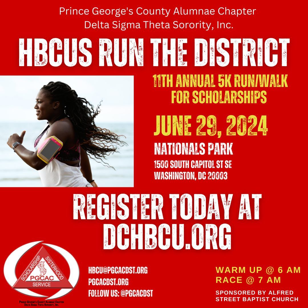 HBCUs Run the District 5K for Scholarships
