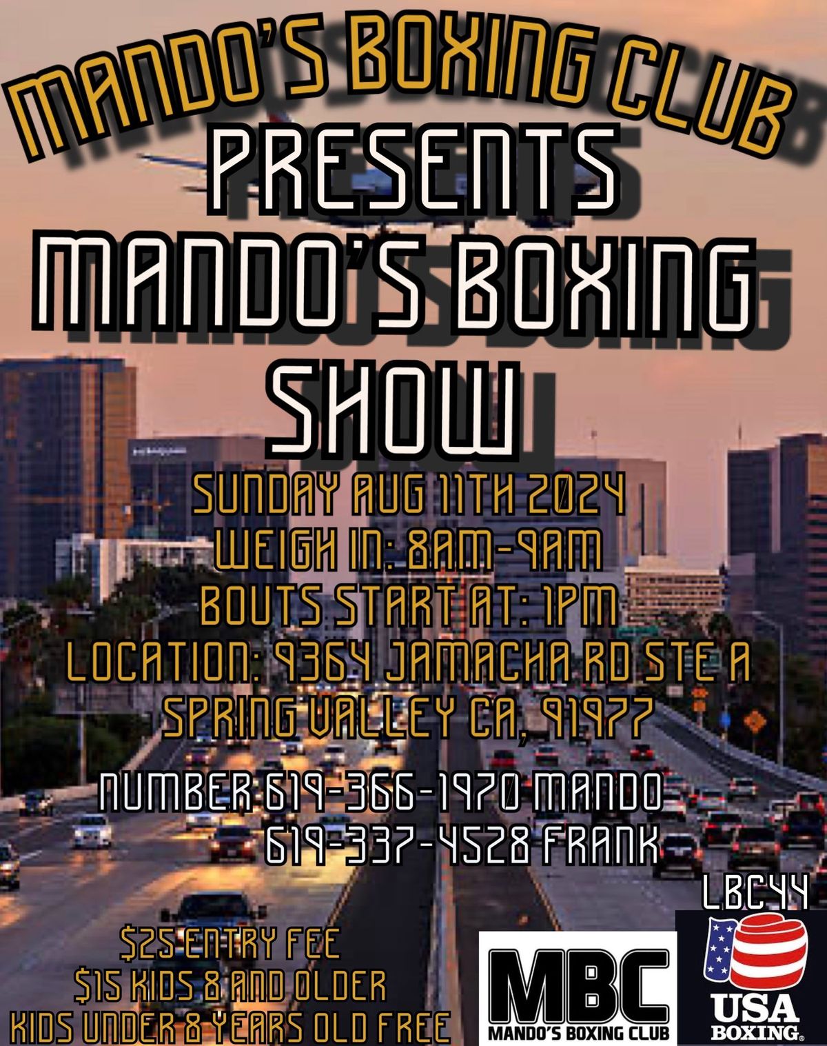 Mando\u2019s Boxing Show