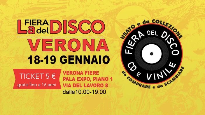 Fiera del Disco di Verona I 18-19 Gennaio