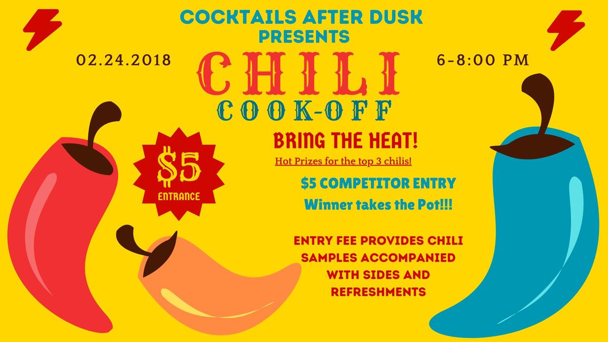 CHILI COOK OFF!!!!