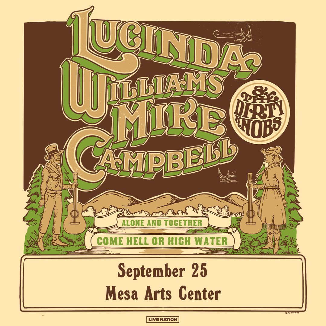 Mike Campbell with The Dirty Knobs and Lucinda Williams