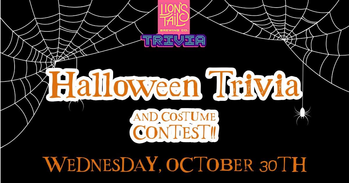 Halloween TRIVIA and COSTUME CONTEST!! (Neenah)