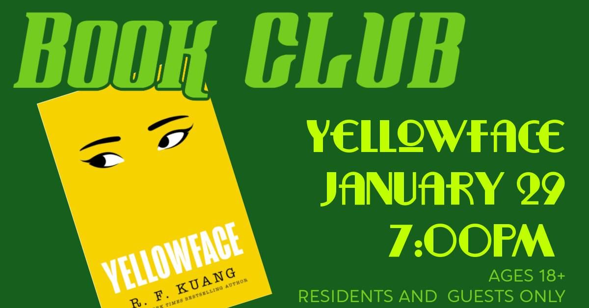 Book Club - Yellowface by R.F. Kuang