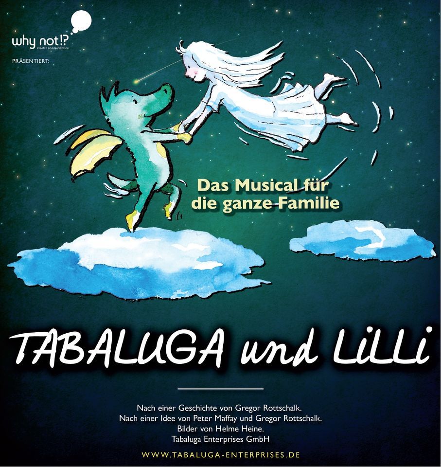 Tabaluga und Lilli \u2013 Das n\u00e4chste drachenstarke Musical f\u00fcr die ganze Familie | MCC Halle M\u00fcnsterland