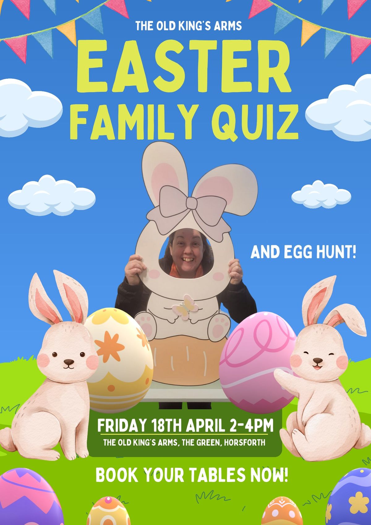 Quizerella's Family Easter Quiz and Egg Hunt!