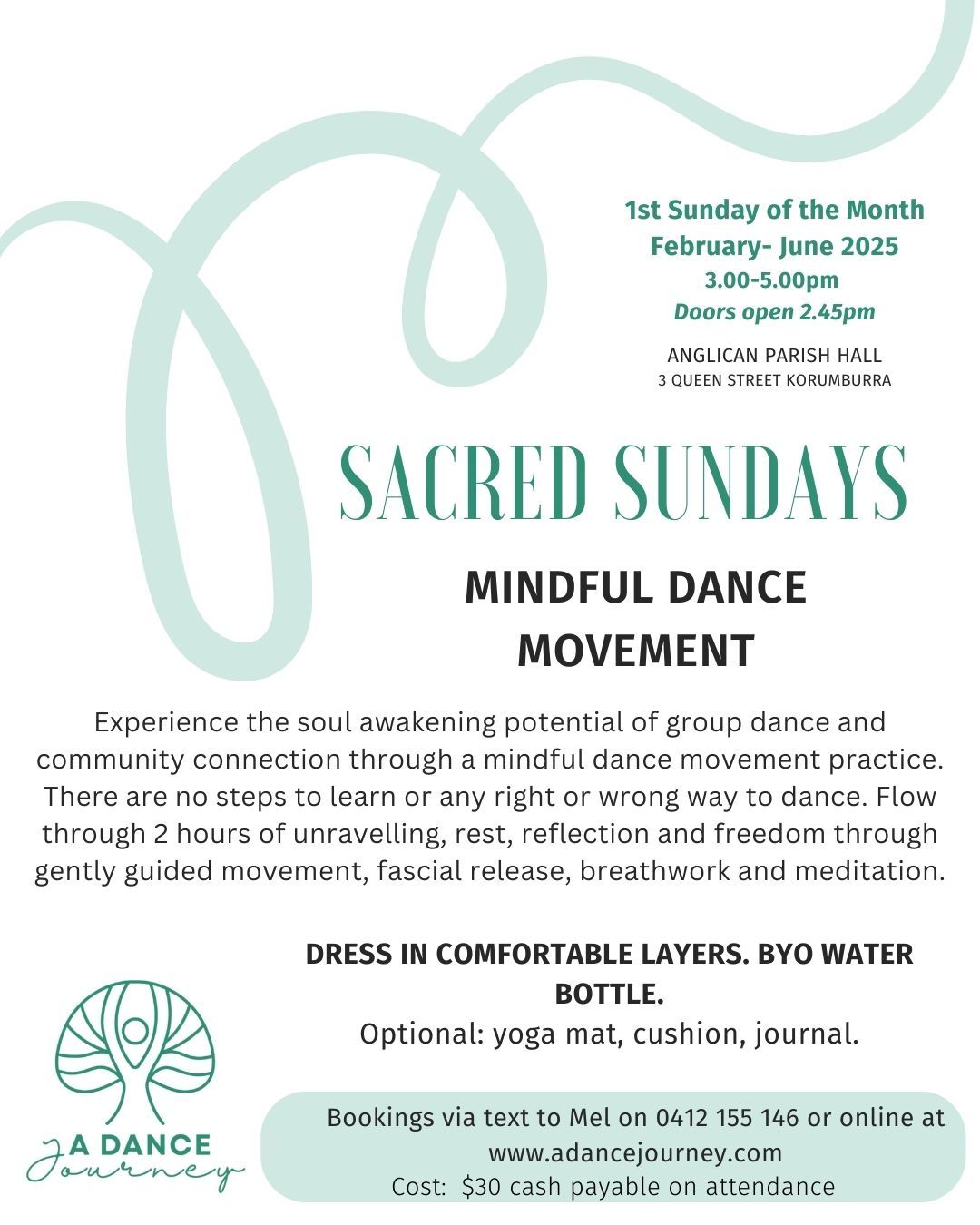 Sacred Sundays - Group Mindful Dance Movement