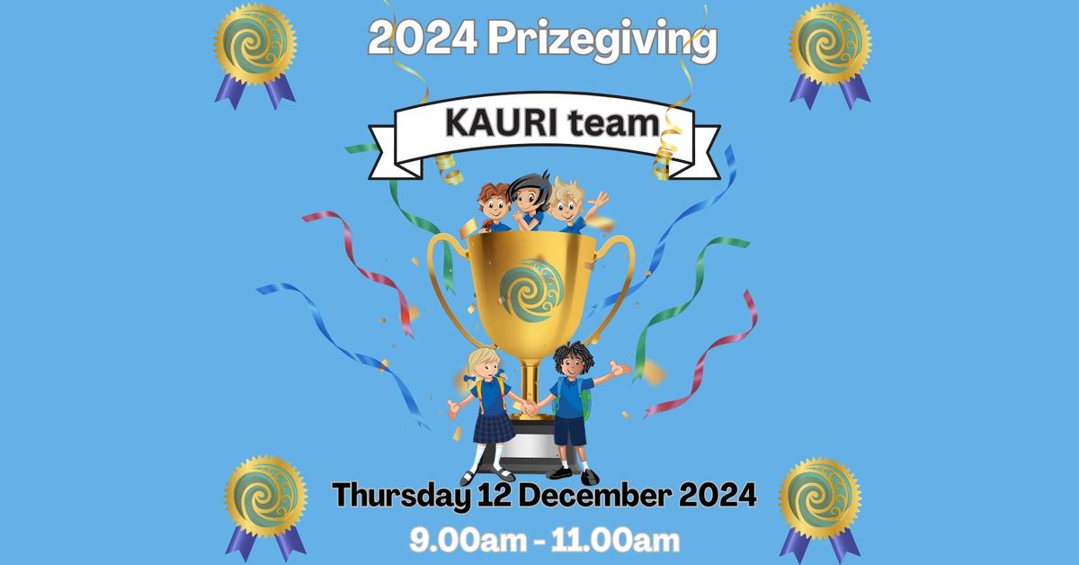 Kauri Team Prizegiving (Year 7 & 8)