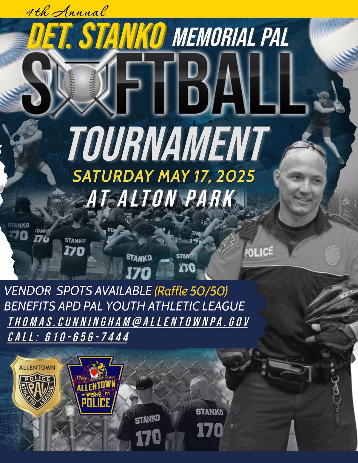 Det. James Stanko Memorial PAL  Softball Tournament