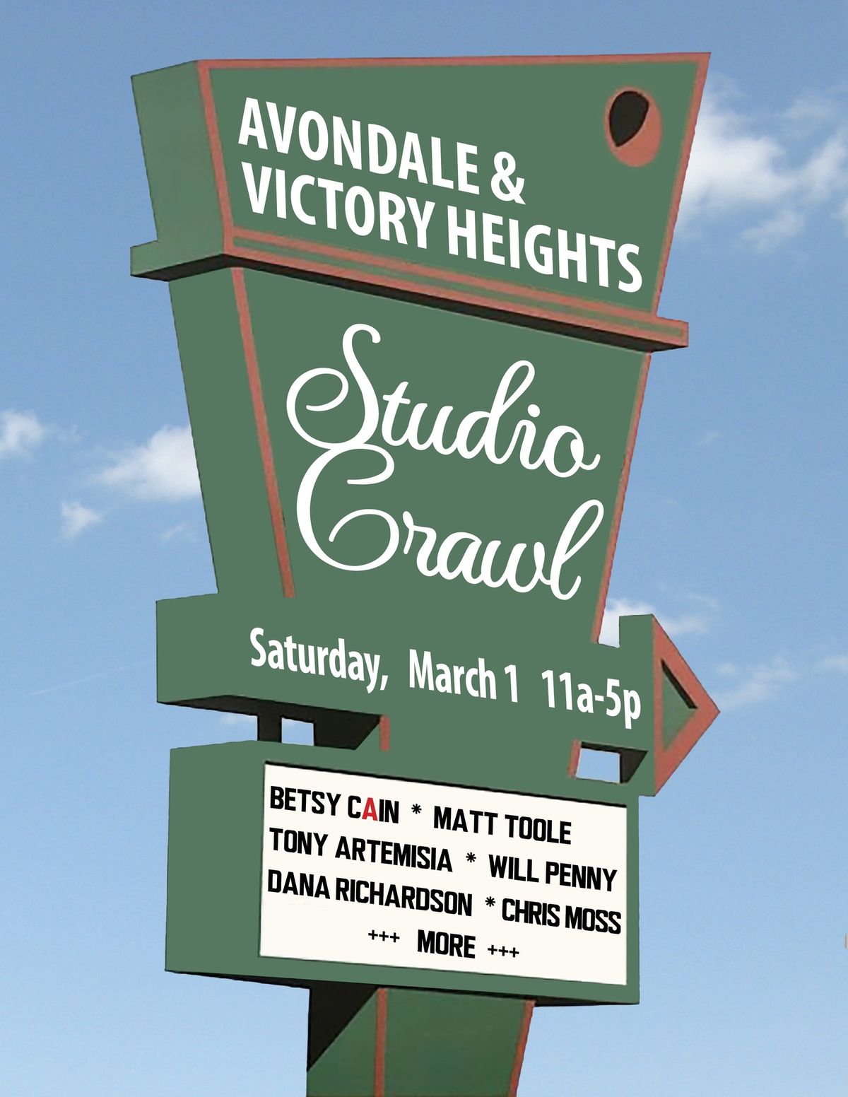 Avondale & Victory Heights Studio Crawl