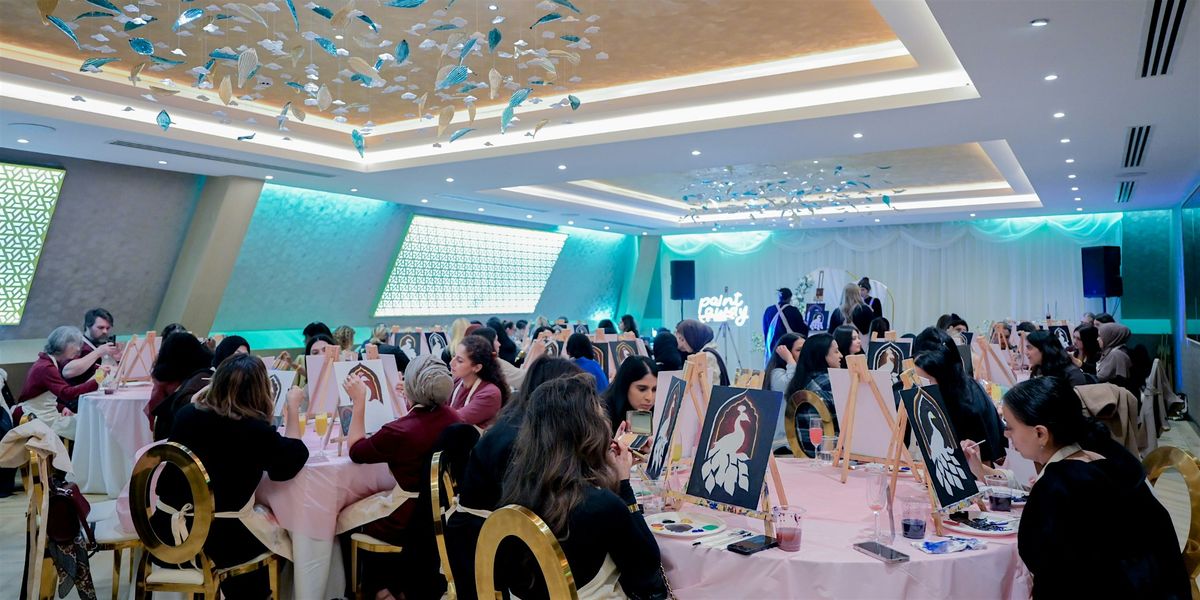The Year of the Horse: Paint N Sip at The Royal Nawaab Pyramid