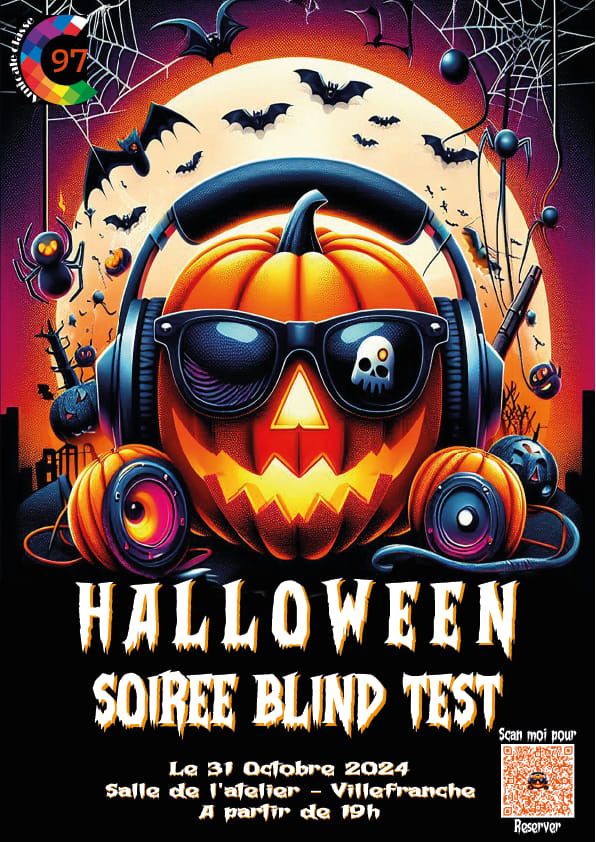 Soir\u00e9e Blind Test Halloween 