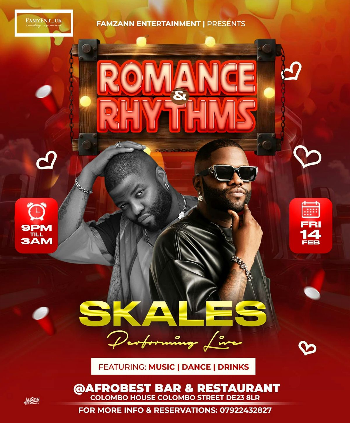 Romance and Rhythms (Skales Performing Live)