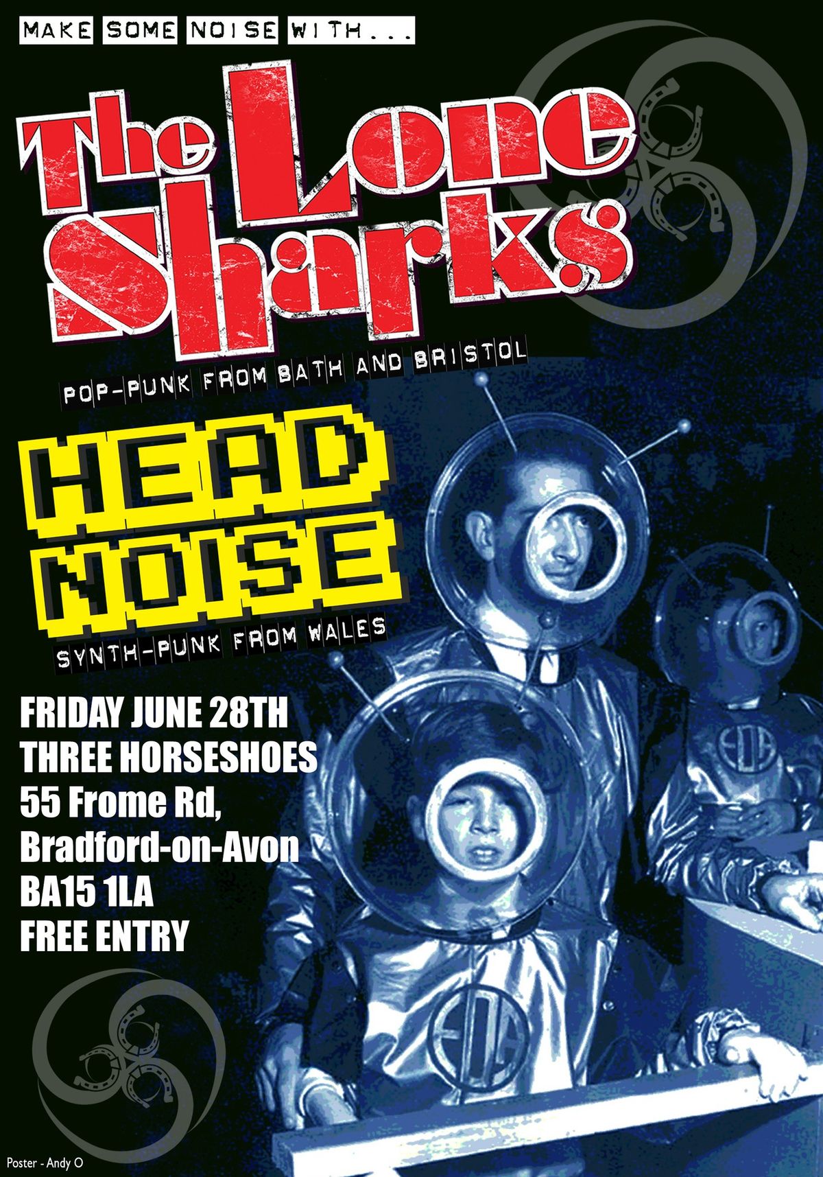 The Lone Sharks - Head Noise @ The Three Horseshoes 28\/06\/2024