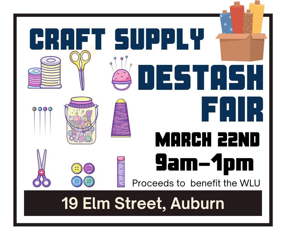 Craft Supply DESTASH Fair