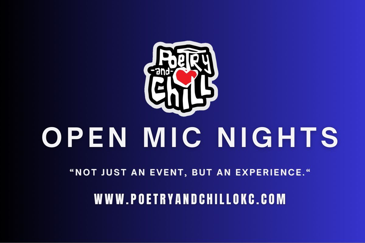 PoetryAndChill Open Mic Night