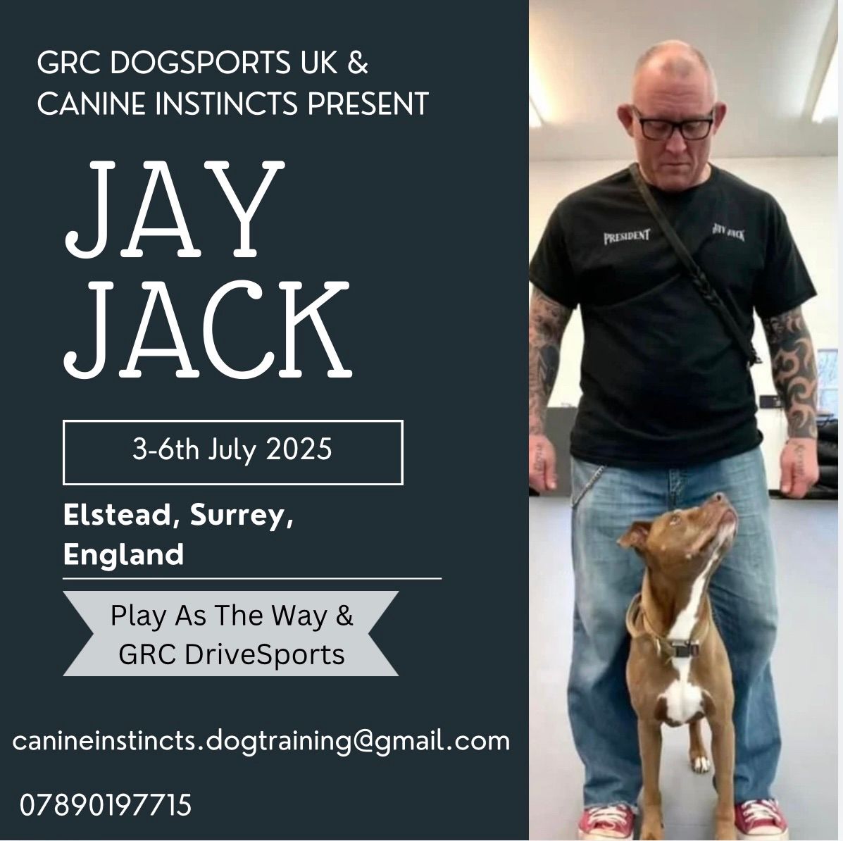 Jay Jack U.K workshop 2025