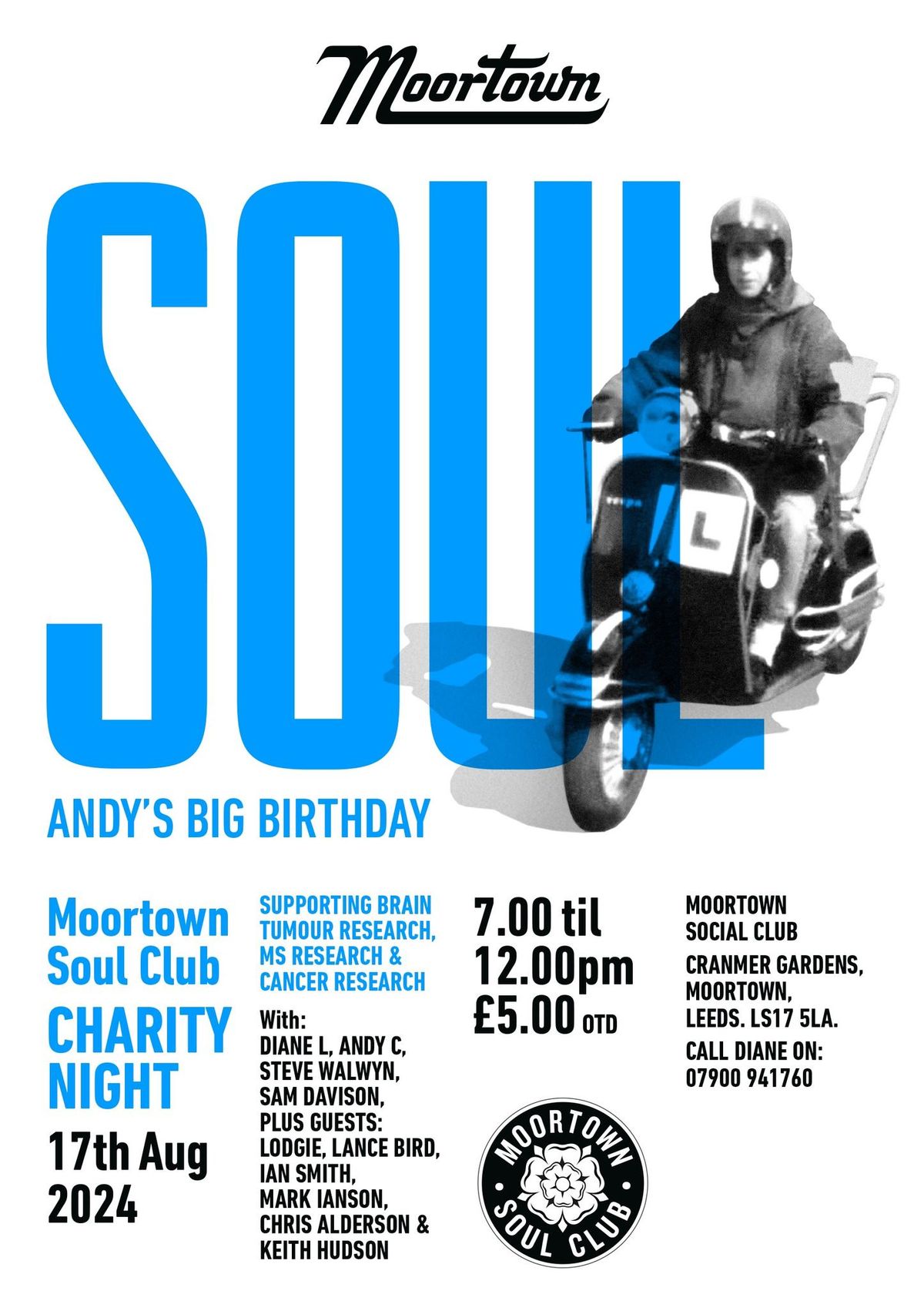 Moortown SC Charity Night & Andys 60th. 